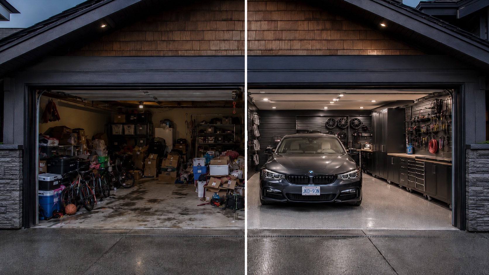 1 day garage transformation vs renovation Vancouver